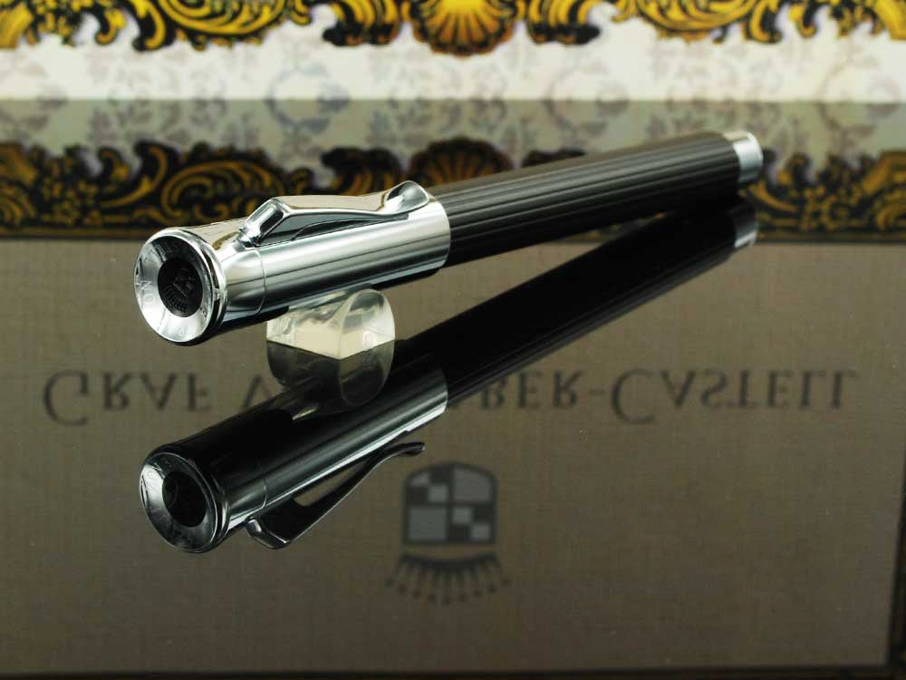 Graf von Faber-Castell Tamitio Roller, Metalle, Kanneliert , Schwarz, 141570