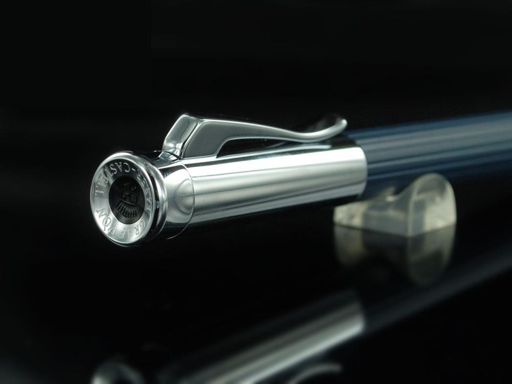 Graf von Faber-Castell Tamitio Kugelschreiber, Kanneliert , Dunkelblau , 141583