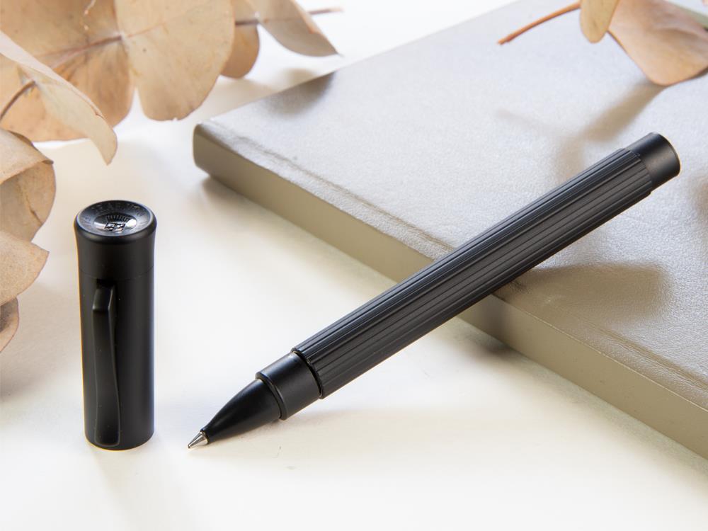 Graf von Faber-Castell Tamitio Black Edition Roller, Metalle, Schwarz, 141594