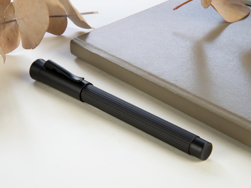 Graf von Faber-Castell Tamitio Black Edition Roller, Metalle, Schwarz, 141594