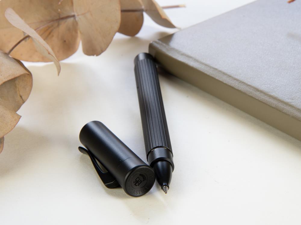 Graf von Faber-Castell Tamitio Black Edition Roller, Metalle, Schwarz, 141594