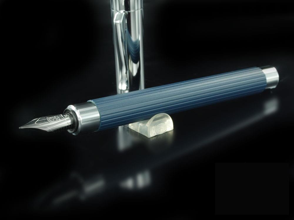 Graf von Faber-Castell Tamitio Füller, Kanneliert , Dunkelblau , 141710