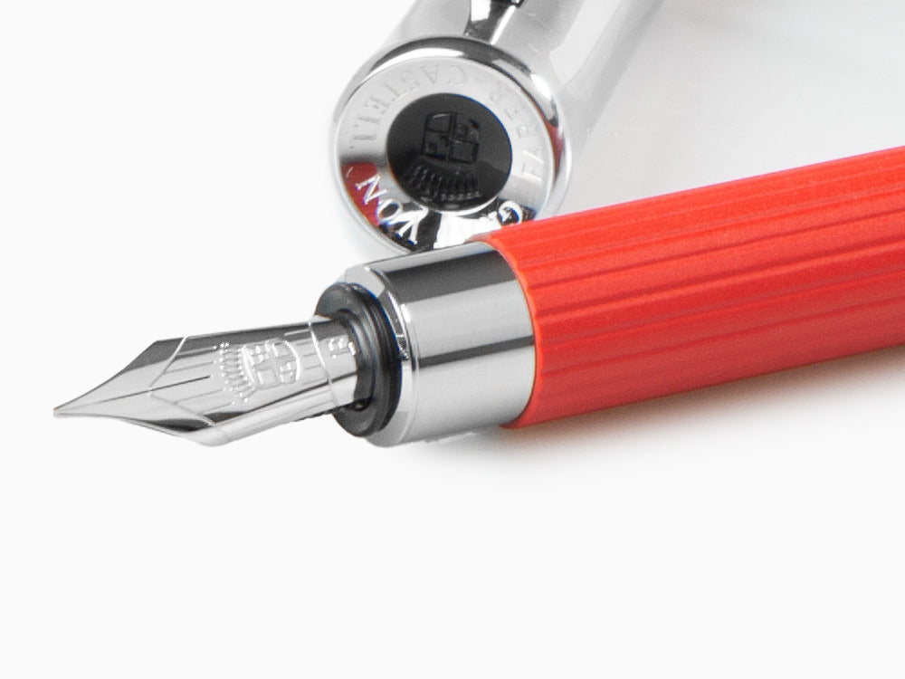Graf von Faber-Castell Tamitio India Red Füllfederhalter, Lack, 141770