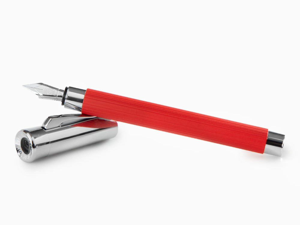 Graf von Faber-Castell Tamitio India Red Füllfederhalter, Lack, 141770