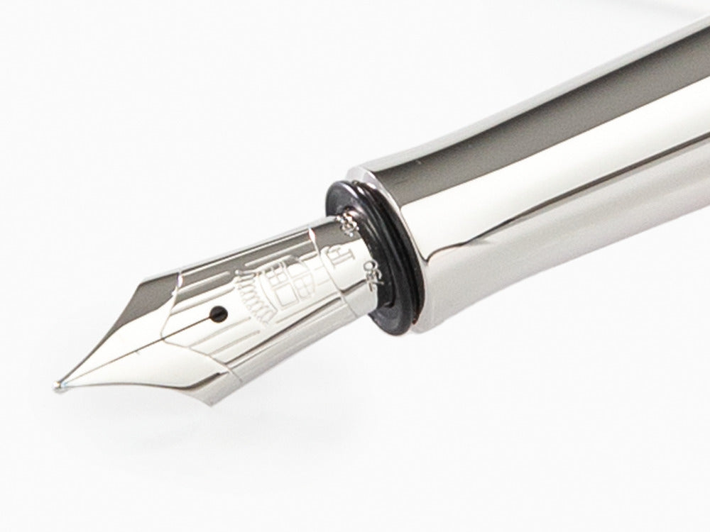 Graf von Faber-Castell Guilloche Füllfederhalter, Edelharz, Orange