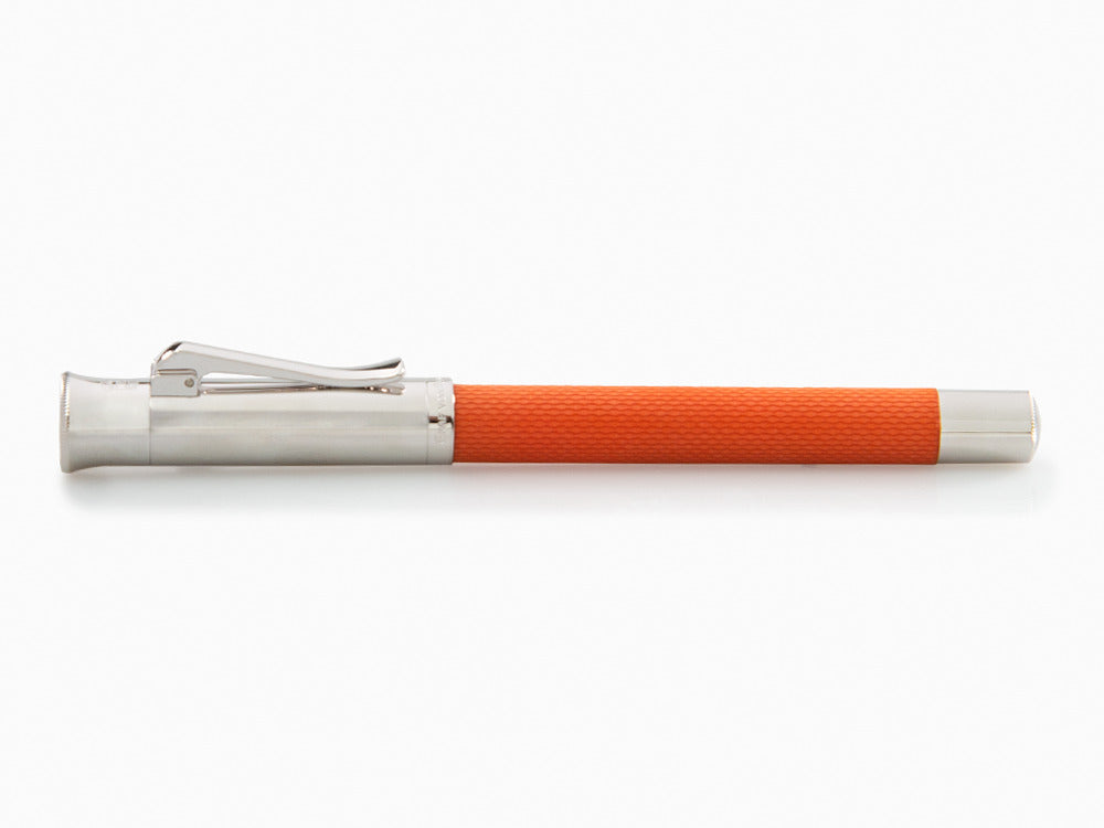 Graf von Faber-Castell Guilloche Füllfederhalter, Edelharz, Orange