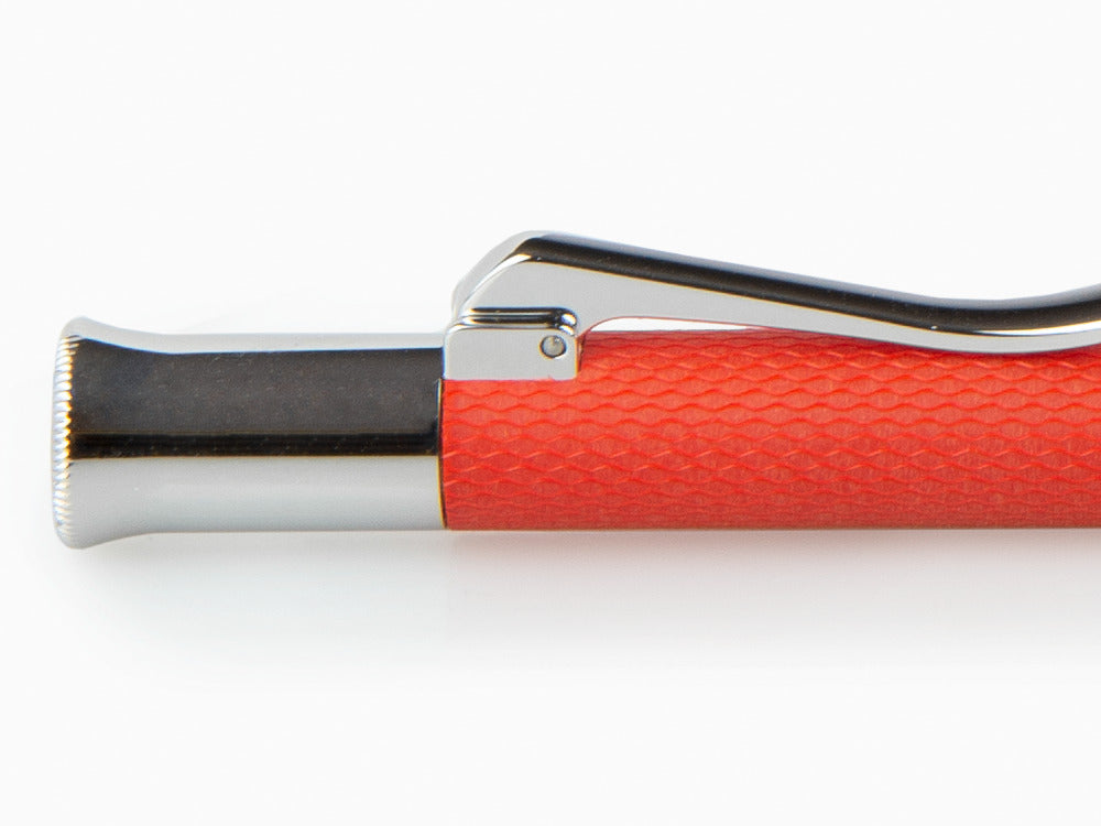 Graf von Faber-Castell Guilloche India Red Kugelschreiber, Edelharz, 145266