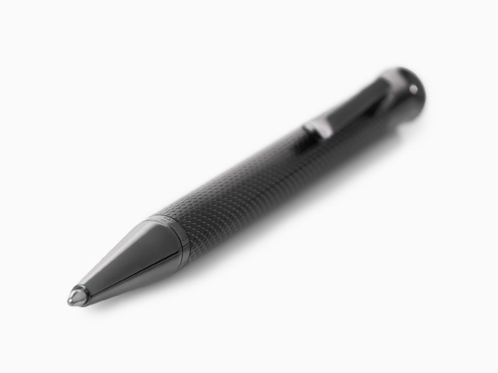 Graf von Faber-Castell Guilloche Black Edition Kugelschreiber, Edelharz, 145268