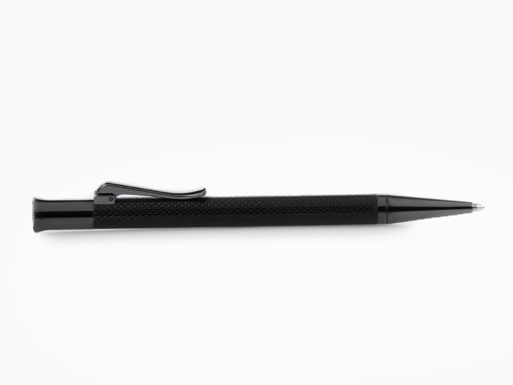 Graf von Faber-Castell Guilloche Black Edition Kugelschreiber, Edelharz, 145268