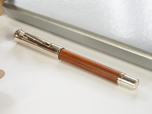 Graf von Faber-Castell Classic Roller, Pernambuk-Holz, Platinierte, 145510