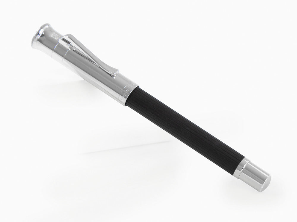 Graf von Faber-Castell Classic Roller, Ebenholz, Platinierte Beschläge,145511