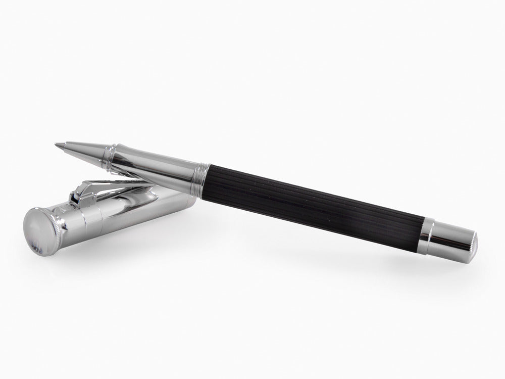 Graf von Faber-Castell Classic Roller, Ebenholz, Platinierte Beschläge,145511