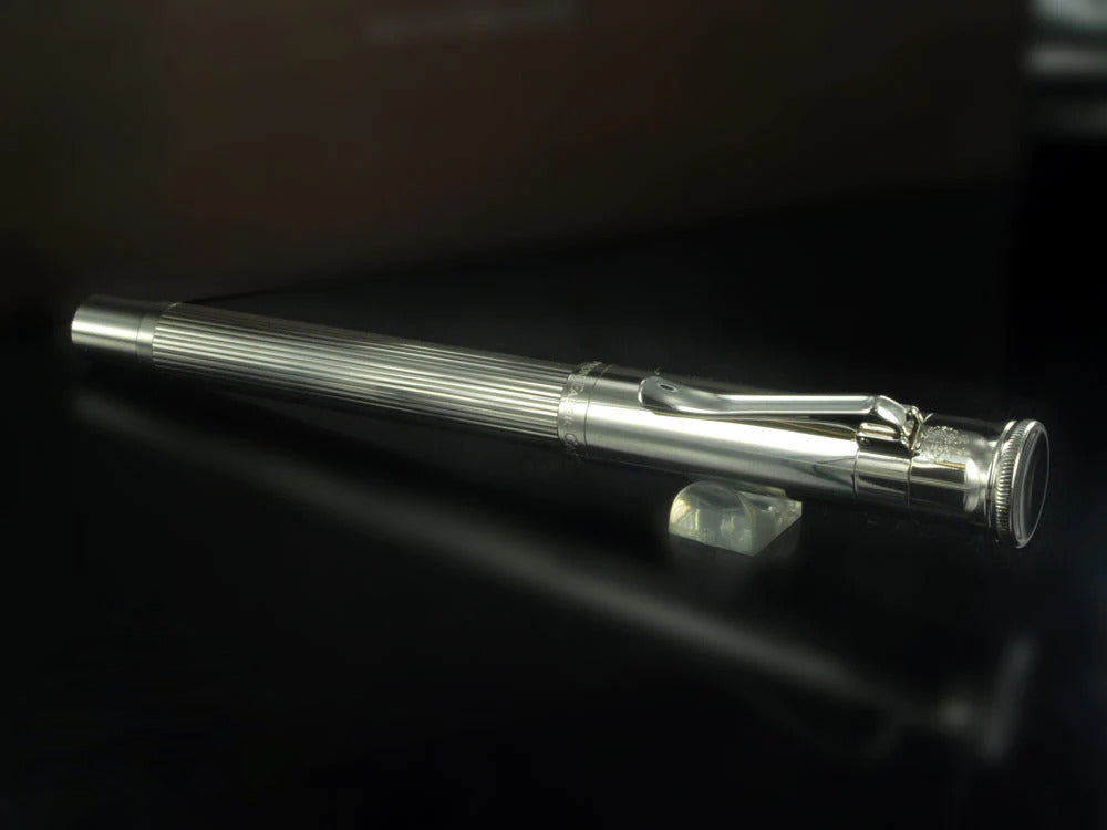 Graf von Faber-Castell Classic Roller, Platinierte Beschläge, 145512