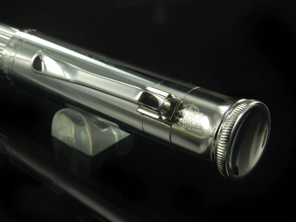 Graf von Faber-Castell Classic Roller, Platinierte Beschläge, 145512