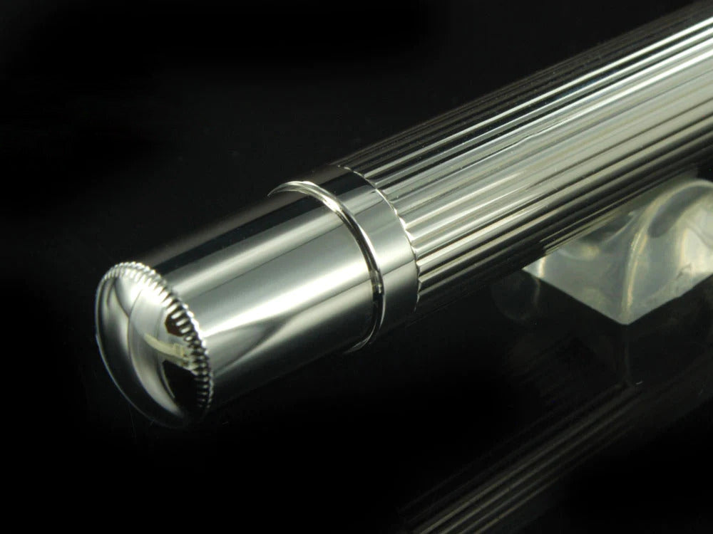 Graf von Faber-Castell Classic Roller, Platinierte Beschläge, 145512