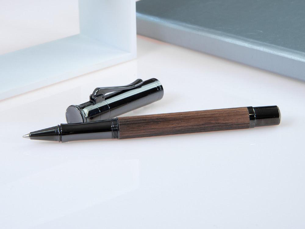 Graf von Faber-Castell Classic Macassar "Black Edition" Roller, 145516