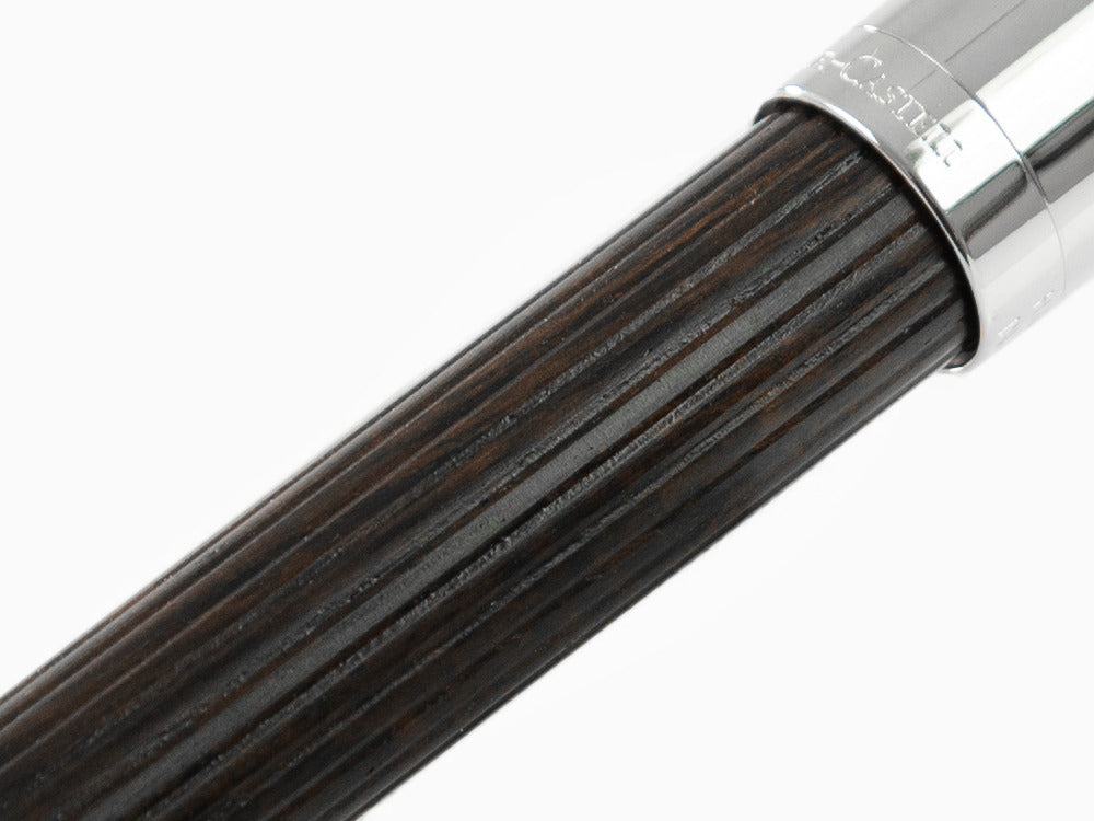 Graf von Faber-Castell Classic Füller, Grenadill-Holz, Platinierte