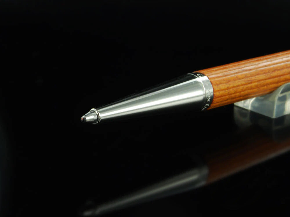 Graf von Faber-Castell Classic Kugelschreiber, Pernambuk-Holz, Platinierte