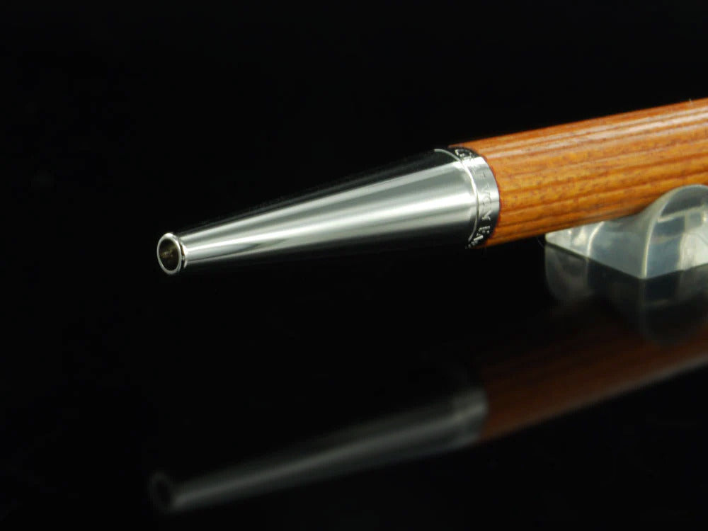 Graf von Faber-Castell Classic Kugelschreiber, Pernambuk-Holz, Platinierte