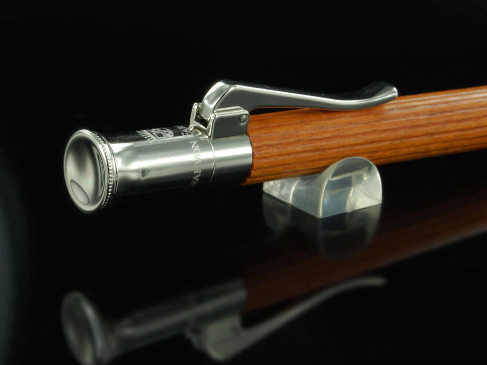 Graf von Faber-Castell Classic Kugelschreiber, Pernambuk-Holz, Platinierte