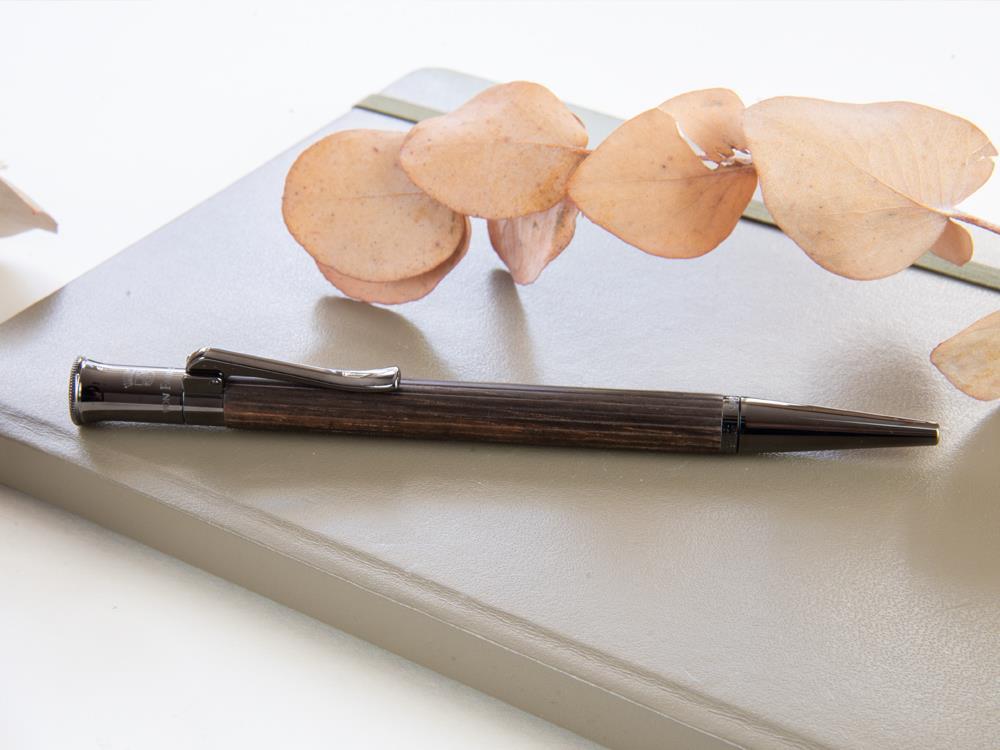 Graf von Faber-Castell Classic Macassar "Black Edition" Kugelschreiber, Holz