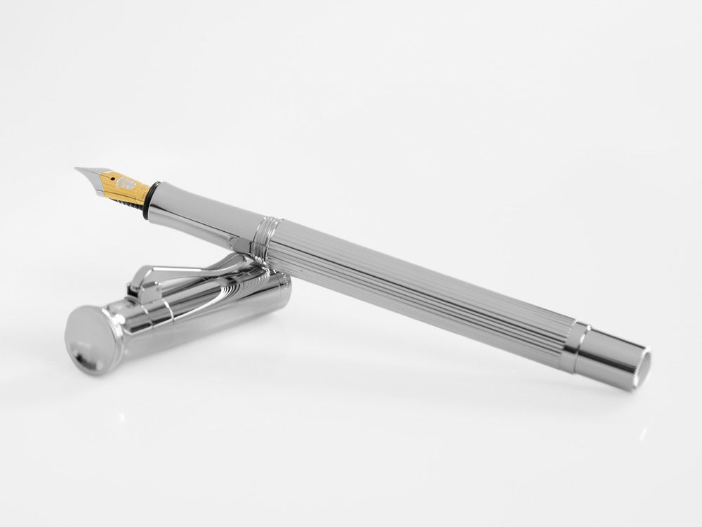 Graf von Faber-Castell Classic Füllfer, Platinierte Beschläge