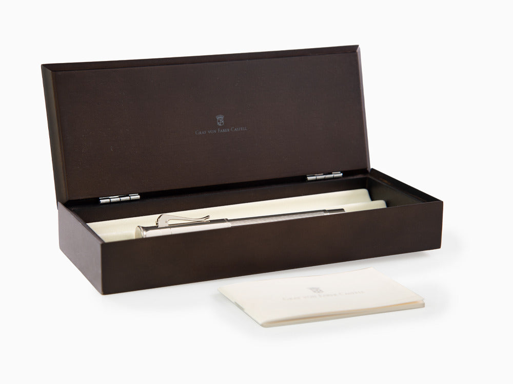 Graf von Faber-Castell Classic Füllfer, Platinierte Beschläge