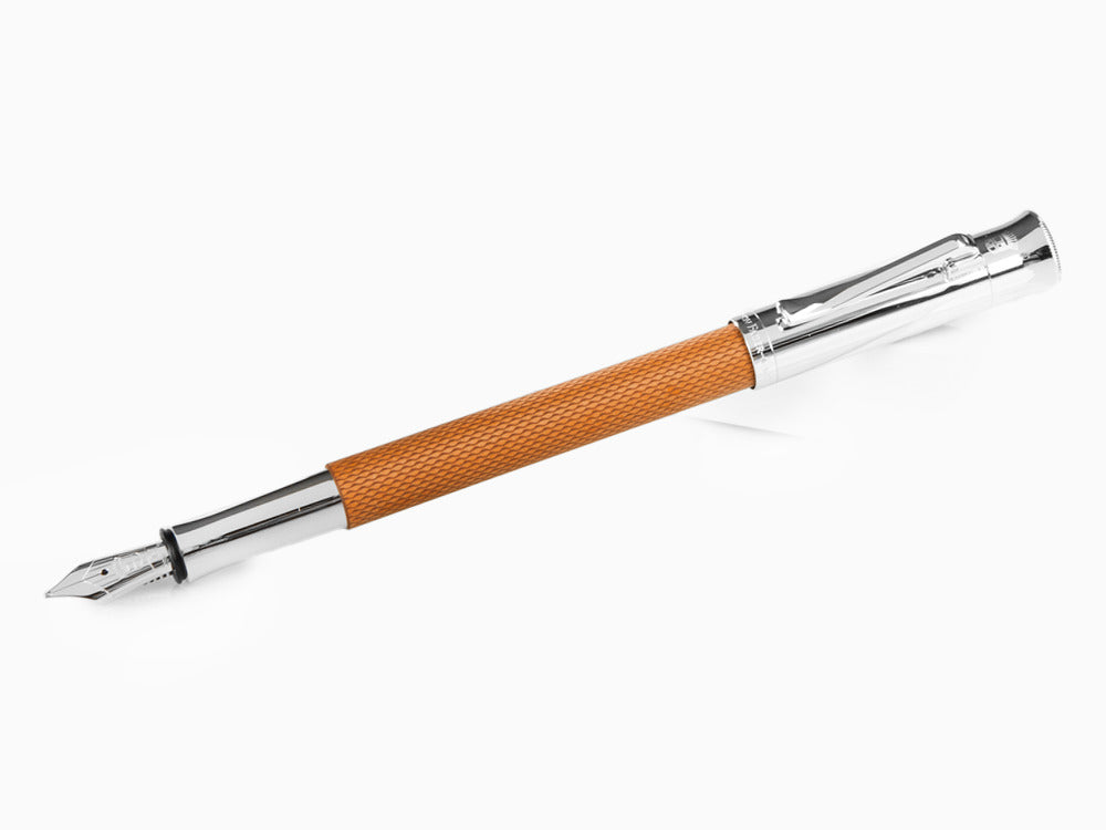 Graf von Faber-Castell Guilloche Füller, Edelharz, Kognak,146520