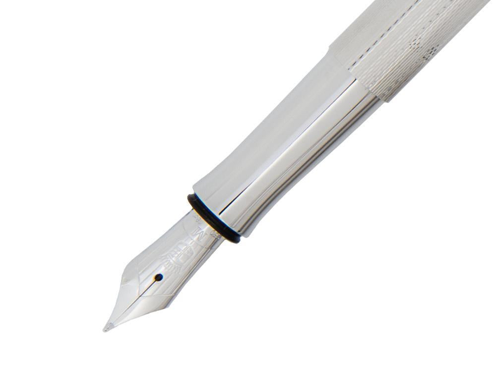 Graf von Faber-Castell Guilloche Füller Rhodinierte Beschläge, 146590