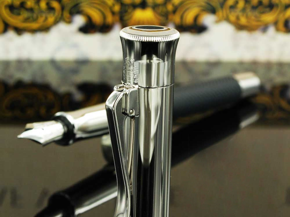 Graf von Faber-Castell Guilloche Ciselé Füller, Anthrazit, 146700