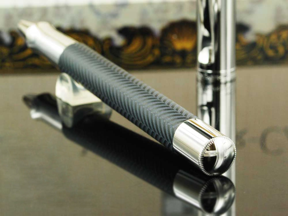 Graf von Faber-Castell Guilloche Ciselé Roller, Anthrazit, 146710