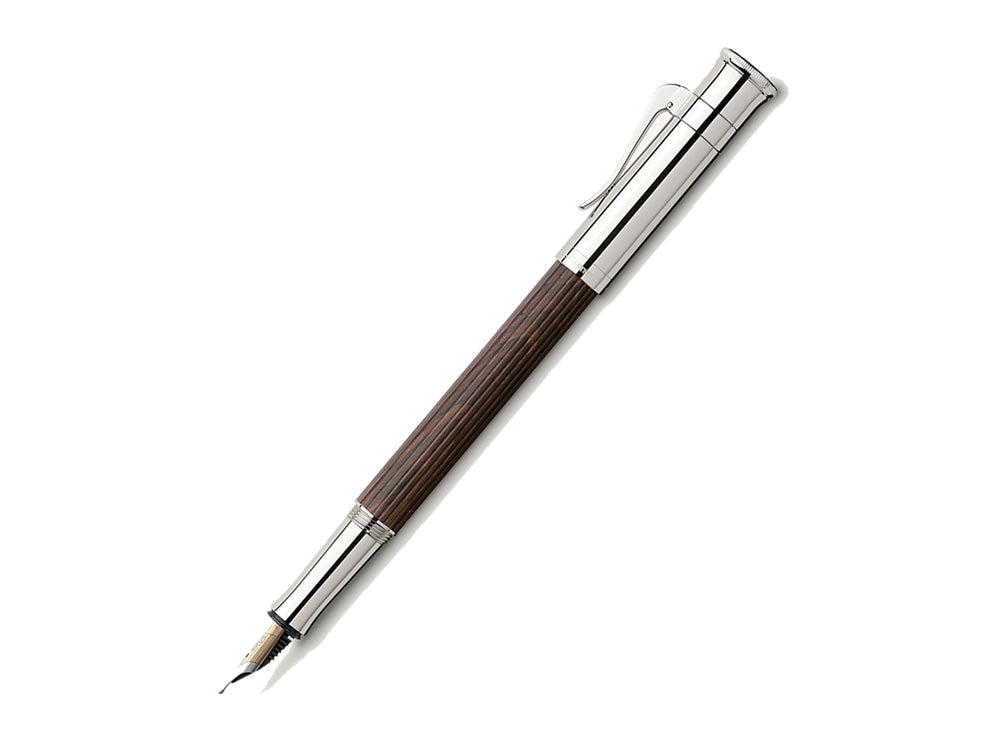 Graf von Faber-Castell Classic Füller, Grenadill-Holz, Platinierte
