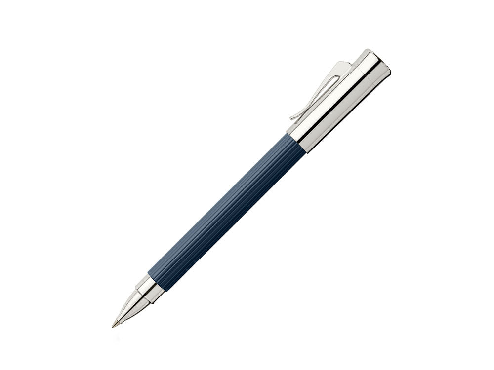 Graf von Faber-Castell Tamitio Roller, Metalle, Kanneliert , Dunkelblau , 141573