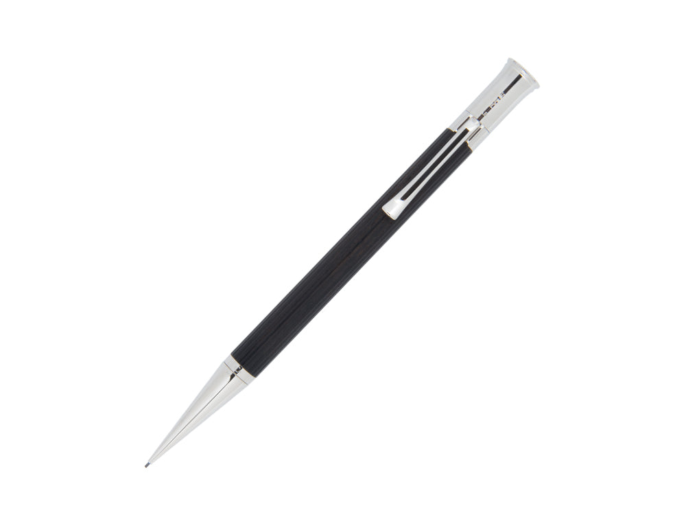 Graf von Faber-Castell Classic Minenbleistift, Grenadill-Holz, Platinierte,0.7mm