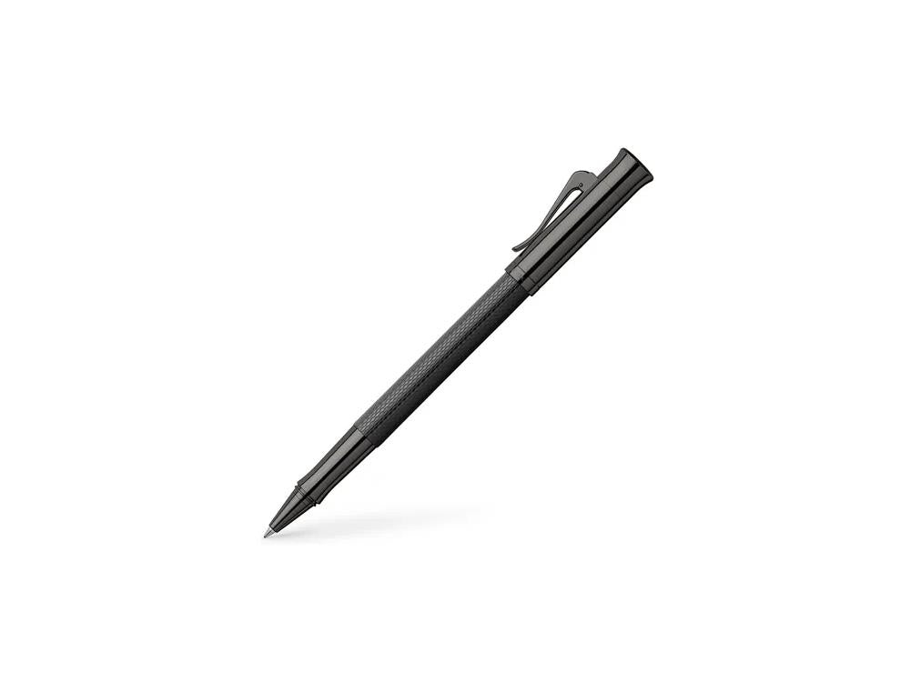 Graf von Faber-Castell Guilloche Black Edition Roller, Edelharz, 145269