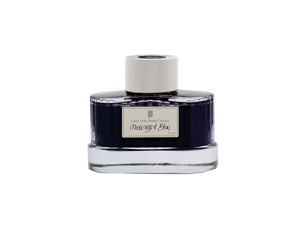 Graf von Faber-Castell Tintenfass Midnight Blue, 75ml, 141007
