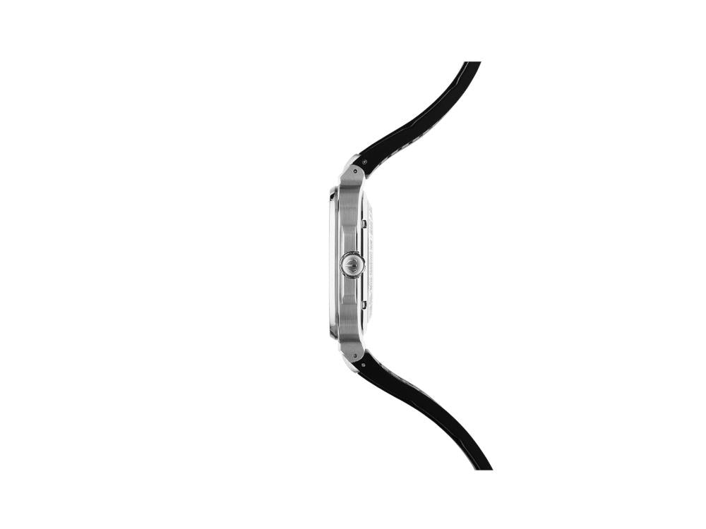 Herbelin Cap Camarat Square Automatik Uhr, Schwarz, 39 mm, 1646A14CA