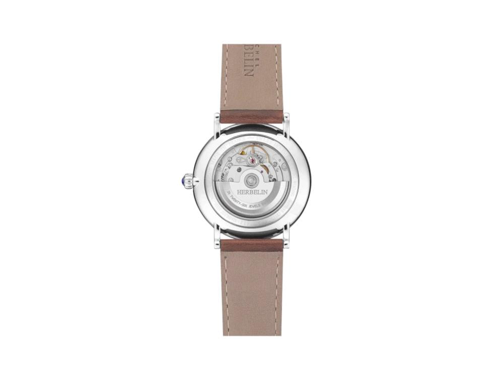 Herbelin Inspiration Automatik Uhr, Edelstahl 316L , Grün, 40 mm, Tag 1647AP16BR