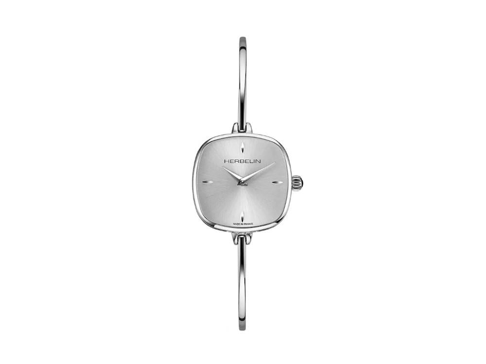 Herbelin Fil Quartz Uhr, Edelstahl 316L , Silber, 24 mm, 17207B11