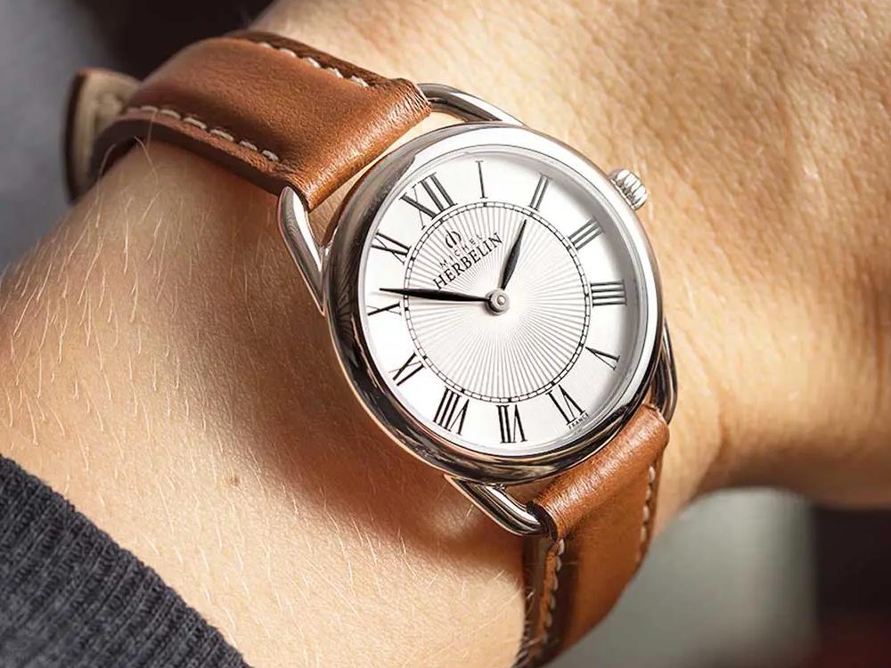 Herbelin Equinoxe Quartz Uhr, Edelstahl 316L , Silber/Weiß, 17497AP08GD