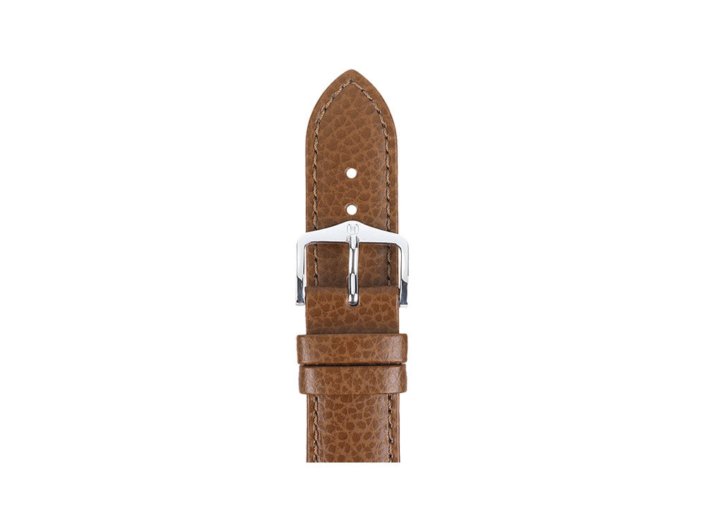 Hirsch Kansas Kalbsleder Band, Goldbraun, 18 mm, L (200 mm), 01502070-2-18