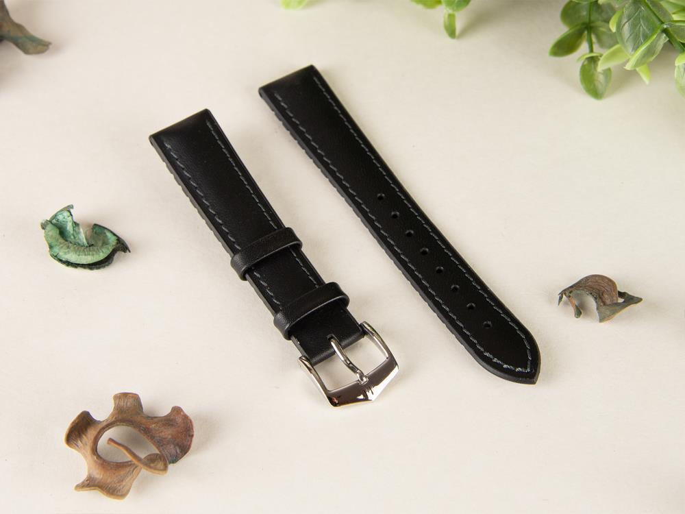 Hirsch James Performance Collection Band, Schwarz, 18 mm, 0925002050-2-18