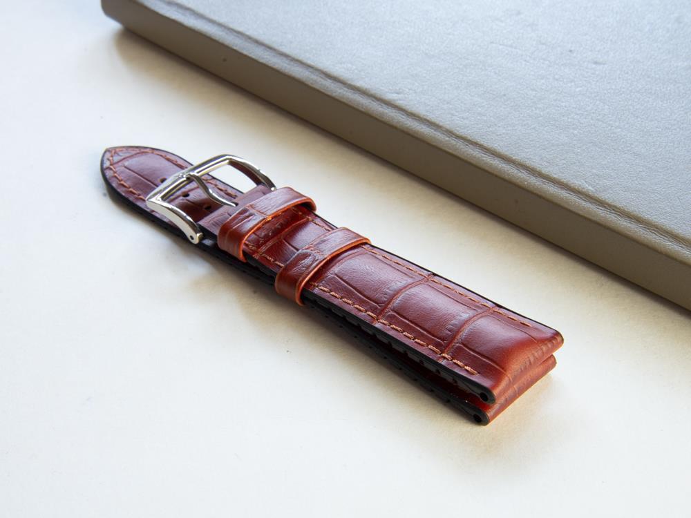 Hirsch Paul Performance Collection Band, Goldbraun, 22 mm, 0925028070-2-22