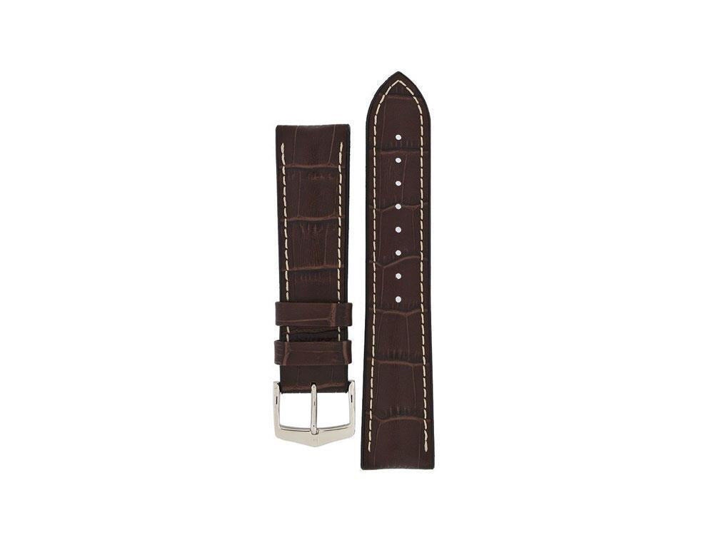 Hirsch George Performance Collection Band, Braun, 24 mm, 0925128010-2-24