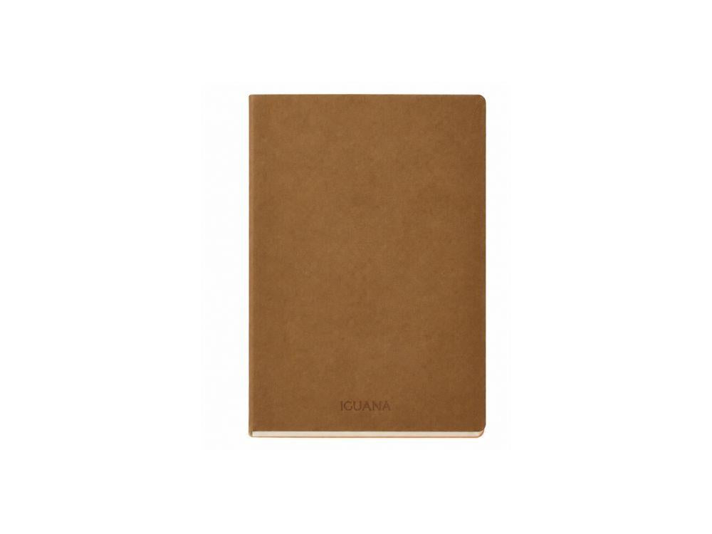 Iguana Notizbuch A5 Camel