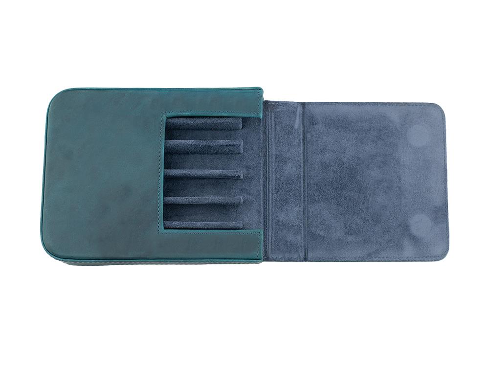 Iguana Stifteetui Blau 6, PEN-CASE-BLUE-6