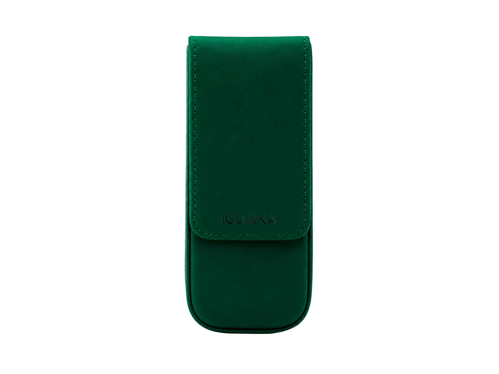 Iguana Stifteetui Grün für 3 Schreibaufgaben, PEN-CASE-GREEN-3