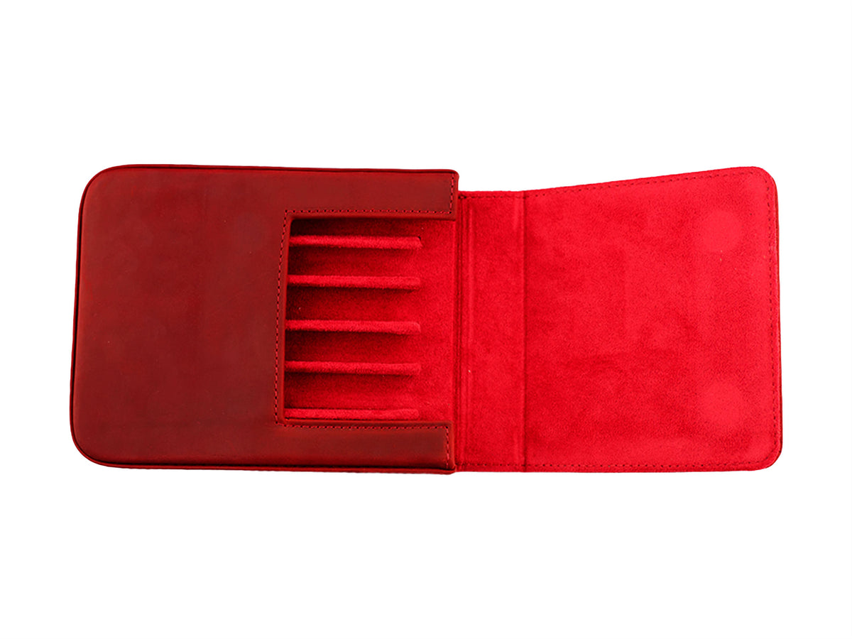 Iguana Stifteetui Rot 6, PEN-CASE-RED-6