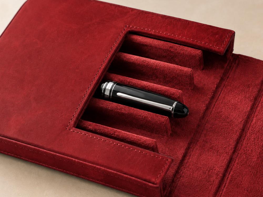 Iguana Stifteetui Rot 6, PEN-CASE-RED-6