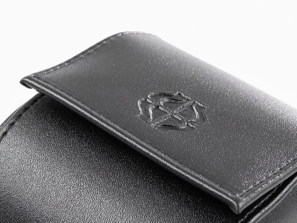 Iguana Uhrenkasten, Vegane Leder, Schwarz, 1 Uhr, WATCH-ROLL